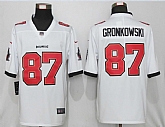Nike Tampa Bay Buccaneers 87 Gronkowski White Alternate Vapor Untouchable Limited Jersey,baseball caps,new era cap wholesale,wholesale hats